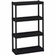 Iceberg Rough 'N Ready 4-Shelf Open Storage System - 32" x 13" x 54" - 4 x Shelf(ves) - 300 lb Load Capacity - Durable, Dent Pro