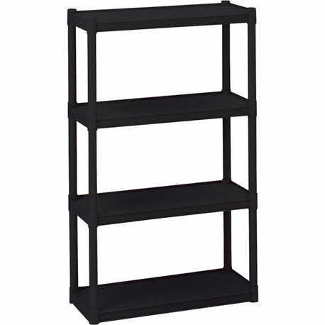 Iceberg Rough 'N Ready 4-Shelf Open Storage System - 32" x 13" x 54" - 4 x Shelf(ves) - 300 lb Load Capacity - Durable, Dent Pro