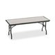 Iceberg IndestrucTable Folding Table - For - Table TopRectangle Top - 1500 lb Capacity - 30" Table Top Length x 72" Table Top Wi