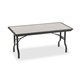 Iceberg IndestrucTable Folding Table - For - Table TopRectangle Top - 1500 lb Capacity - 96" Table Top Length x 30" Table Top Wi