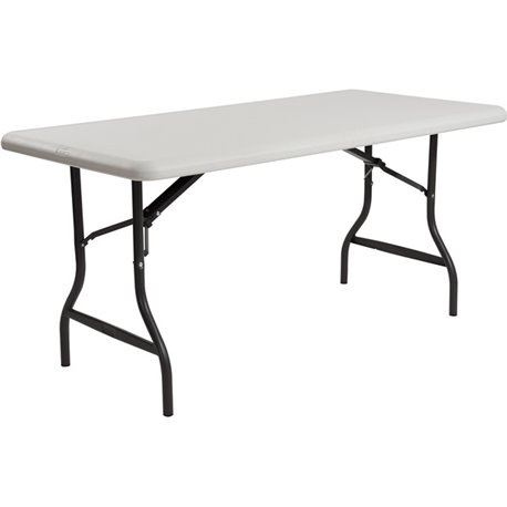 Iceberg IndestrucTable TOO 1200 Series Folding Table - For - Table TopRectangle Top - 1200 lb Capacity - 96" Table Top Length x 