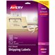 Avery Easy Peel Return Address Labels - Permanent Adhesive - Laser - Clear - Film - 1 / Sheet - 50 Total Sheets - 50 Total Label