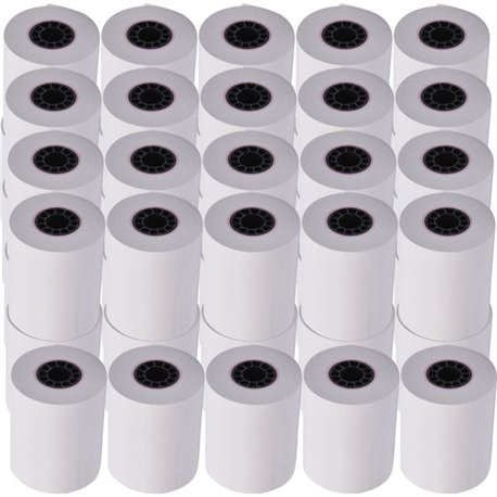 ICONEX Thermal Receipt Paper - White - 2 1/4" x 55 ft - 50 / Carton - BPA Free - White