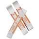 ICONEX Currency Straps - Total $50 - Adhesive, Sturdy, Color Coded - Kraft Paper - 1000 / Pack