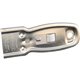 Impact Safety Scraper - 1.6" Width x 4" Length - Durable - Silver - 1Each