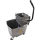 Impact 35 QT Side Press Mop Bucket Wringer Combo - 8.75 gal - Splash Resistant, Reinforced, Handle, Durable, Corrosion Resistant