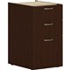 HON Mod HLPLPSBBF Pedestal - 15" x 20"28" - 3 x Box, File Drawer(s) - Finish: Traditional Mahogany, Laminate