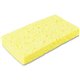 Impact Small Cellulose Sponge - 1" Height x 3.4" Width x 6.3" Length - 6/Pack - Cellulose - Yellow