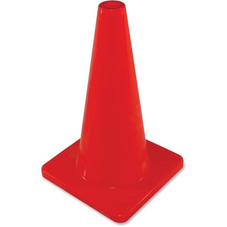 Impact 18" Safety Cone - 1 Each - 10.8" Width x 18" Height - Cone Shape - Orange