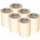 Business Source Utility-purpose Masking Tape - 60 yd Length x 1" Width - 3" Core - Crepe Paper Backing - Pressure Sensitive - Fo