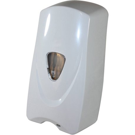 Foameeze Bulk Foam Sensor Soap Dispenser with Refillable Bottle - Automatic - 1.06 quart Capacity - Support 4 x C Battery - Whit