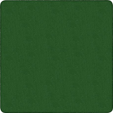 Flagship Carpets Classic Solid Color 12' Square Rug - Traditional - 12 ft Length x 12 ft Width - Square - Clover - Nylon
