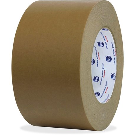 ipg Medium Grade Flatback Tape - 60 yd Length x 2" Width - Synthetic Rubber Backing - For Sealing, Packing, Framing, Tabbing - 2