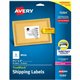 Avery Shipping Labels, Sure Feed, 3-1/3" x 4" , 60 White Labels (15264) - Permanent Adhesive - Rectangle - Laser, Inkjet - White