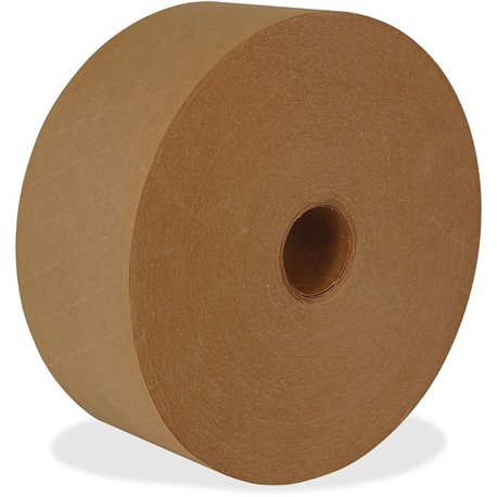 ipg Medium Duty Water-activated Tape - 200 yd Length x 3" Width - Weather Resistant - For Sealing, Packing - 10 / Carton - Natur