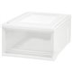 IRIS Stackable Storage Box Drawer - External Dimensions: 19.6" Length x 15.8" Width x 9" Height - 15 lb - 7.72 gal - Stackable -