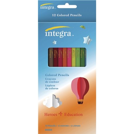 Integra Colored Pencil - 12 / Pack