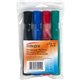 Integra Permanent Chisel Markers - Chisel Marker Point Style - Assorted - 4 / Set