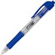 Integra Retractable 0.7mm Gel Pens - Medium Pen Point - 0.7 mm Pen Point Size - Retractable - Blue Gel-based Ink - Clear Barrel 