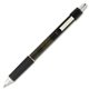 Integra Retractable Roller Gel Pen with Metal Clip - 0.7 mm Pen Point Size - Retractable - Black Gel-based Ink - Black Barrel - 