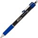 Integra Retractable Roller Gel Pen with Metal Clip - 0.7 mm Pen Point Size - Retractable - Blue Gel-based Ink - Blue Barrel - 1 