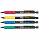 Integra Grip Mechanical Pencils - 0.7 mm Lead Diameter - Refillable - Black Lead - Assorted Barrel - 1 Dozen