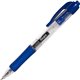 Integra Retractable 0.5mm Gel Pens - Fine Pen Point - 0.5 mm Pen Point Size - Retractable - Blue Gel-based Ink - Blue Barrel - M