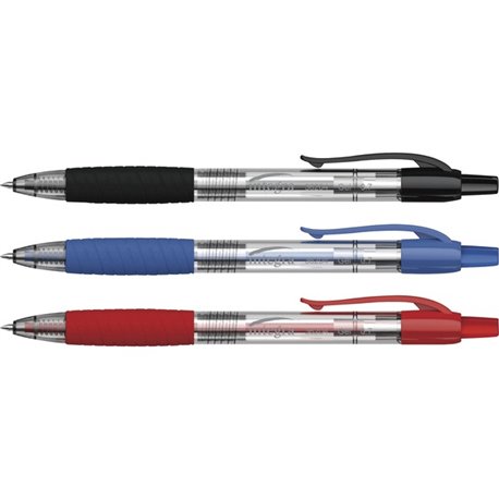 Integra Retractable 0.7mm Gel Pen - Medium Pen Point - 0.7 mm Pen Point Size - Retractable - Assorted Gel-based Ink - Assorted B