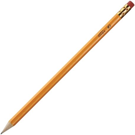 Integra Presharpened No. 2 Pencils - 2 Lead - Yellow Barrel - 144 / Box