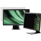 Business Source Widescreen Frameless Privacy Filter Black - For 19" Widescreen LCD Monitor - 16:10 - Anti-glare - 1