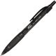 Integra 82952 Retractable Ballpoint Pens - Fine Pen Point - Retractable - Black - Black, Transparent Barrel - 1 Dozen