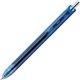 Integra Quick Dry Gel Ink Retractable Pen - 0.7 mm Pen Point Size - Retractable - Blue Gel-based Ink - 1 Dozen