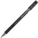 Integra Quick Dry Gel Ink Stick Pen - 0.7 mm Pen Point Size - Black Gel-based Ink - 1 Dozen