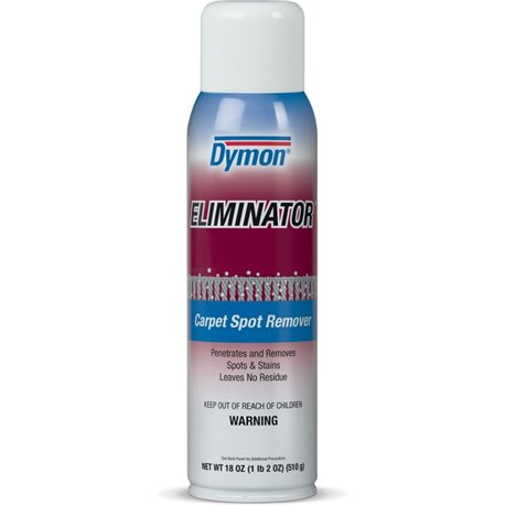 Dymon Eliminator Carpet Spot Remover/Cleaner - For Urine, Vomit, Kool-Aid - 18 oz (1.12 lb) - 1 Each - White