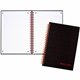 Black n' Red Wirebound Ruled Notebook - A5 - 70 Sheets - Wire Bound - 24 lb Basis Weight - A5 - 5 7/8" x 8 1/4" - White Paper - 