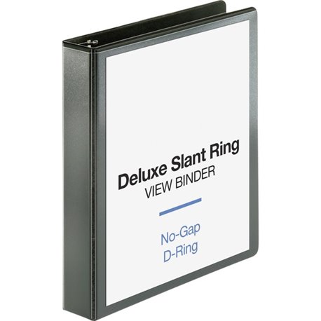 Business Source Slant-D Ring Binder - 1 1/2" Binder Capacity - Letter - 8 1/2" x 11" Sheet Size - 375 Sheet Capacity - Slant D-R