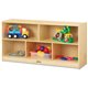 Jonti-Craft Rainbow Accents Toddler Single Mobile Storage Unit - 5 Compartment(s) - 24.5" Height x 48" Width x 15" Depth - Durab