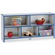 Jonti-Craft Rainbow Accents Toddler Single Storage - 24.5" Height x 48" Width x 15" Depth - Laminated, Durable - Blue - Rubber -