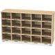 Jonti-Craft TrueModern 20-cubbie Shelf Unit - 20 Compartment(s) - 29.5" Height x 48.5" Width x 15" Depth - Durable, Rounded Corn