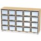 Jonti-Craft TrueModern 20-Cubbie Bins Storage - 20 Compartment(s) - 29.5" Height x 48.5" Width x 15" Depth - Durable, Rounded Co