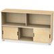 Jonti-Craft TrueModern Storage Shelves - 29.5" Height x 48.5" Width x 15" Depth - Durable, Yellowing Resistant, Rounded Corner, 