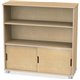 Jonti-Craft TrueModern Bookcase Storage - 2 Compartment(s) - 36" Height x 36" Width x 12" Depth - Adjustable Shelf, Durable - Ba