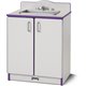 Rainbow Accents - Culinary Creations Kitchen Sink - Purple - 1 Each - Purple, Gray, Chrome - Wood