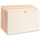 Business Source Straight Tab Cut Legal Recycled File Pocket - 8 1/2" x 14" - 2" Expansion - Manila - 10% Recycled - 50 / Box