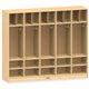 Jonti-Craft Rainbow Accents Large Locker Organizer without Tubs - 4 Tier(s) - 50.5" Height x 60" Width x 15" Depth - Double Hook