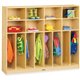 Jonti-Craft Rainbow Accents Large Neat-n-Trim Locker - 8 Compartment(s) - 50.5" Height x 60" Width x 15" Depth - Durable, Hangin