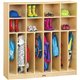 Jonti-Craft Neat-n-Trim Open Cubbie Storage Locker - 50.5" Height x 48" Width x 15" Depth - Double Hook, Stain Resistant, Non-ye