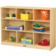 Jonti-Craft Super-Sized Kydz Mobile Storage Unit - 48" x 15" x 35.5" - Kick Plate, Stain Resistant, Non-yellowing, Sturdy, Caste