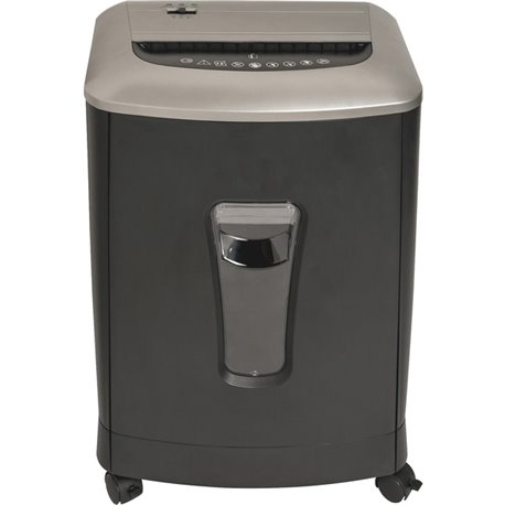 Business Source Light Duty Cross-cut Shredder - Non-continuous Shredder - Cross Cut - 12 Per Pass - for shredding Paper, Credit 