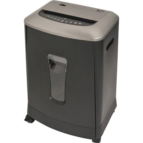 Business Source 6-gallon Bin Cross-cut Shredder - Non-continuous Shredder - Cross Cut - 16 Per Pass - for shredding Paper, Stapl